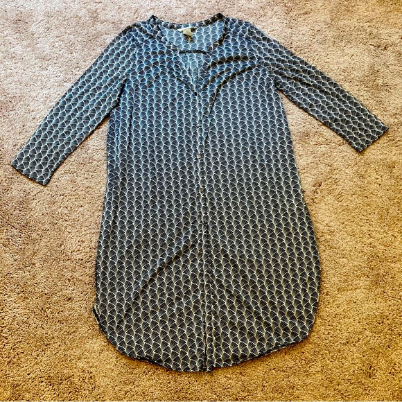 H&M Dresses & Skirts - H&M Women’s Dress Half Sleeves Size Small Button Down Black White